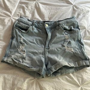 High-Rise Jean Shorts!! Size 5 (wasn’t available in size option)